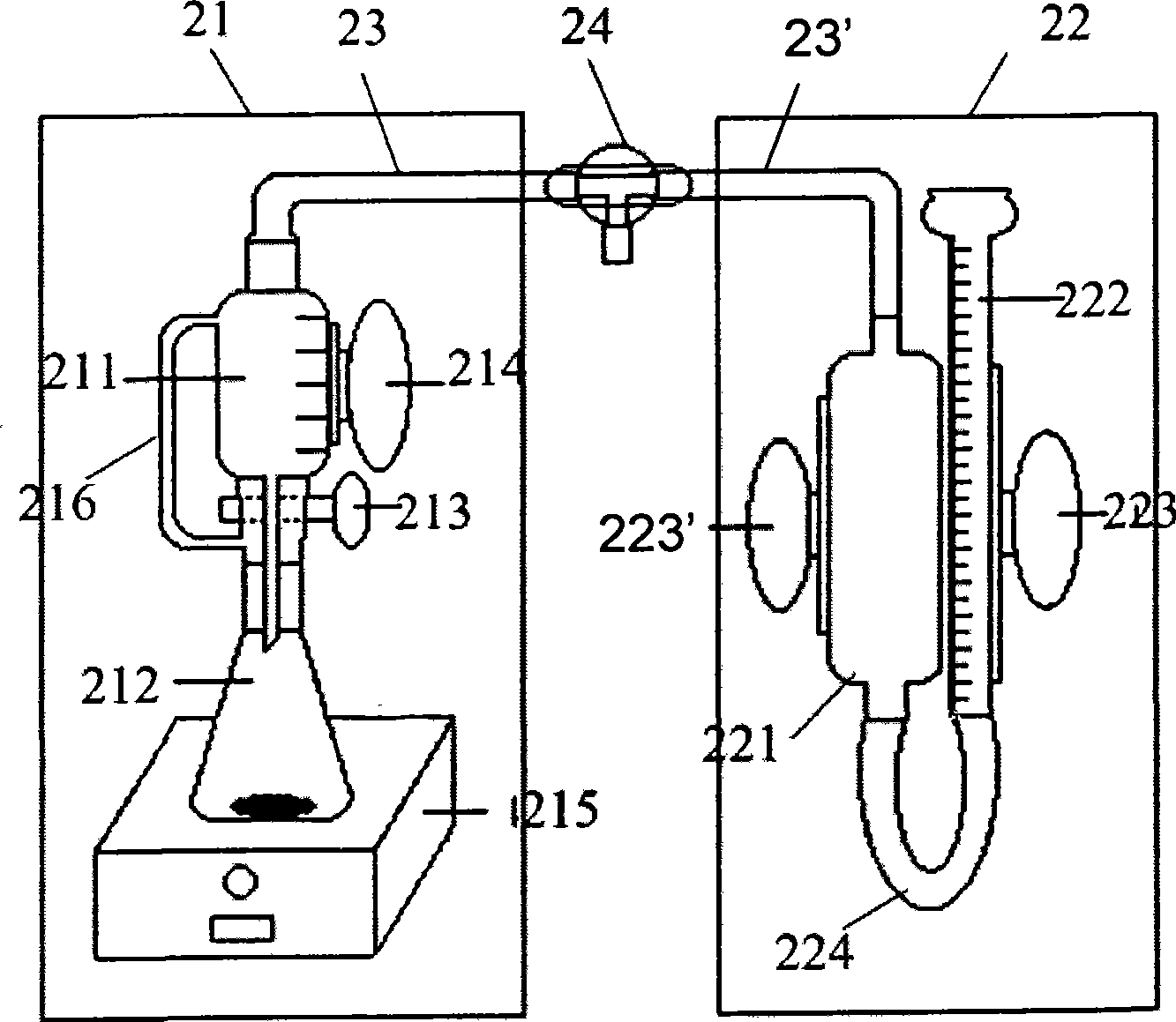 Method for measuring NaNO2 concentration in phosphating solution