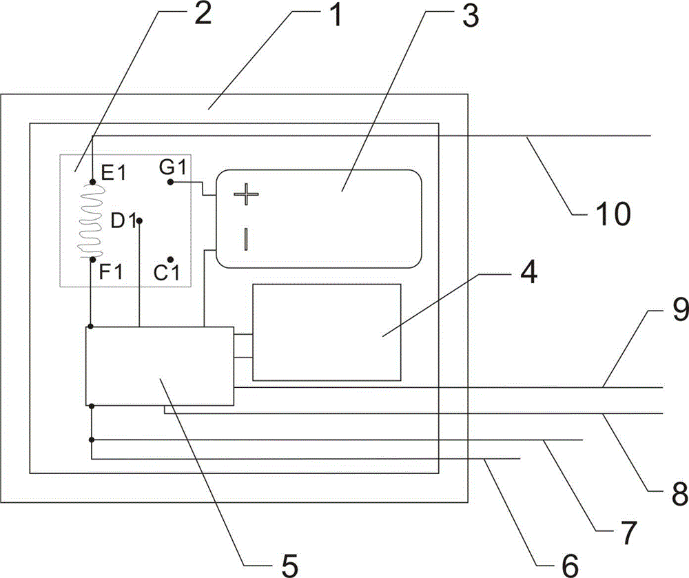 Headlight signal rectifier current output device