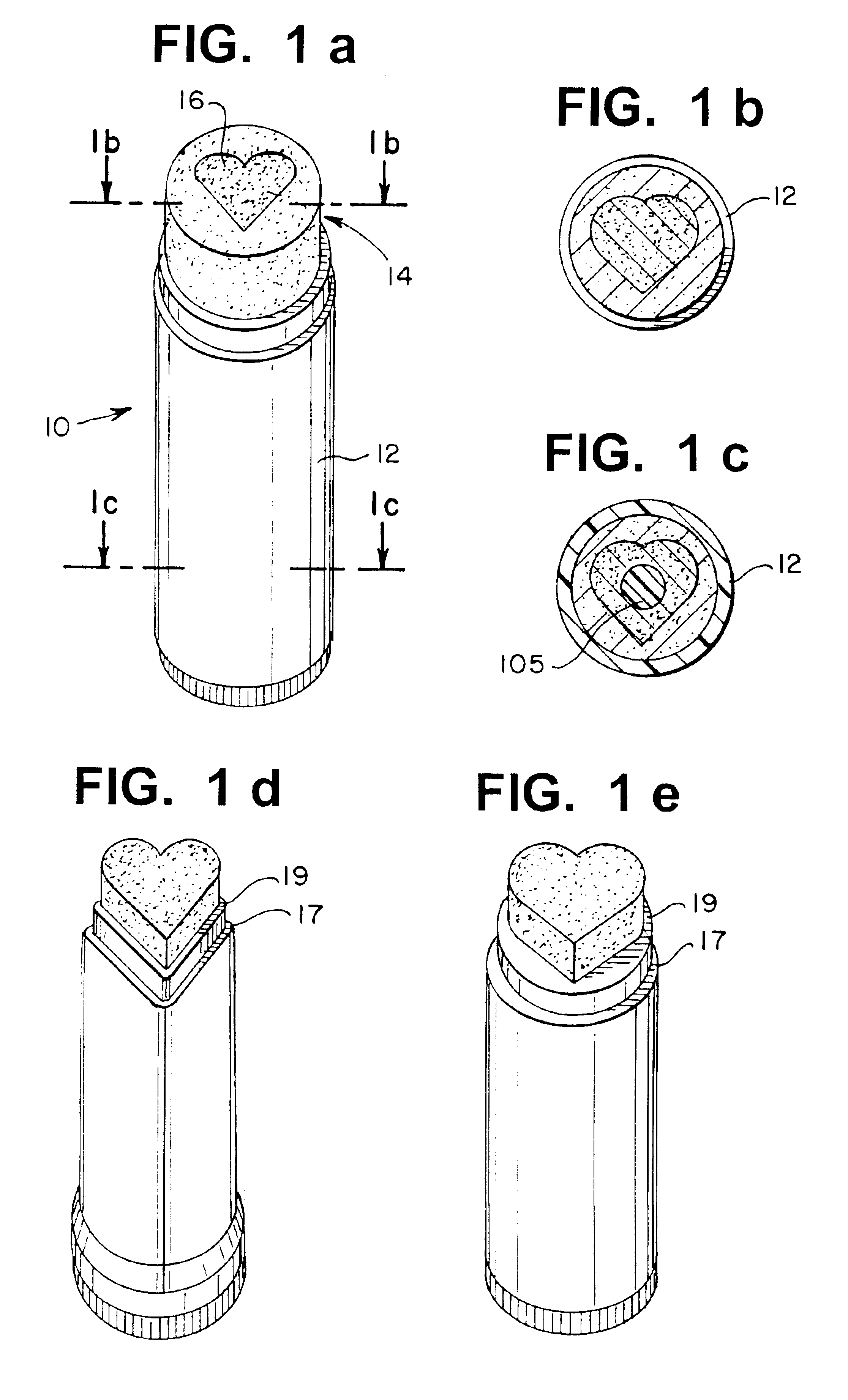 Multi composition stick product and a process and system for manufacturing the same