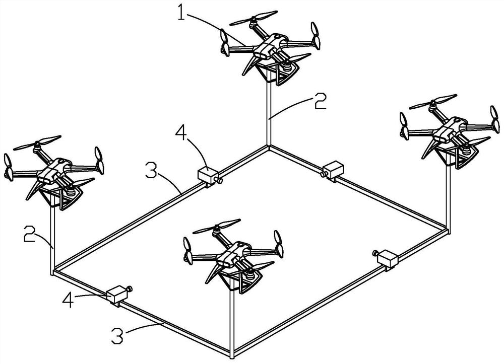 A UAV forestry resource survey method