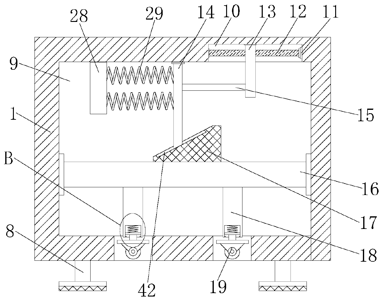 Convenient-to-move rebar cutting machine