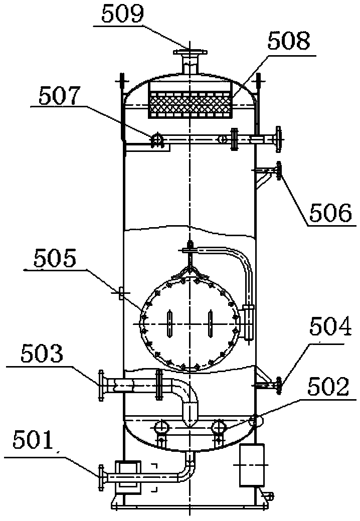 System and method used for removing hydrogen sulfide in oilfield associated gas and secondary gas