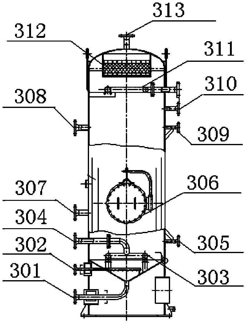 System and method used for removing hydrogen sulfide in oilfield associated gas and secondary gas