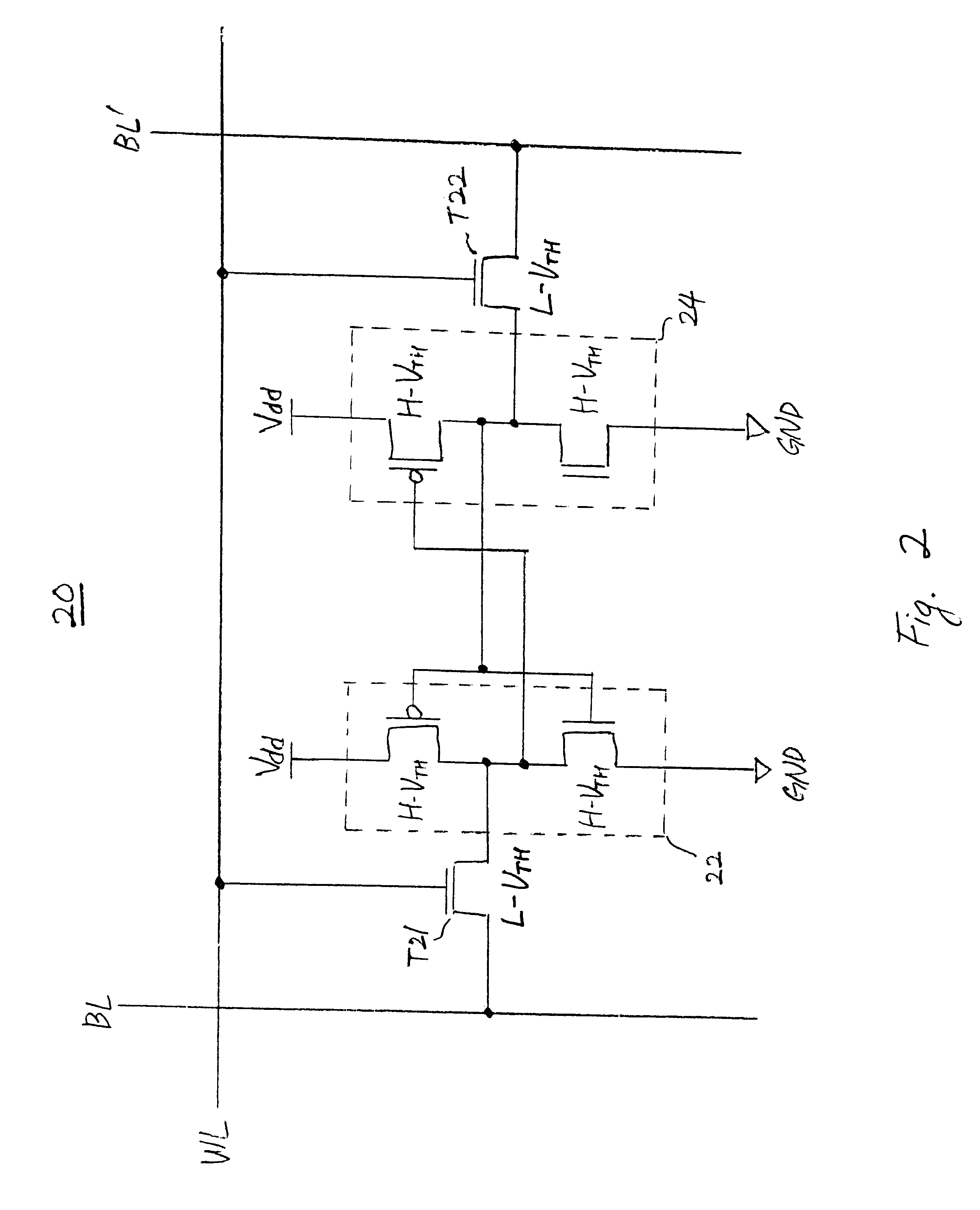 High performance semiconductor memory device with low power consumption