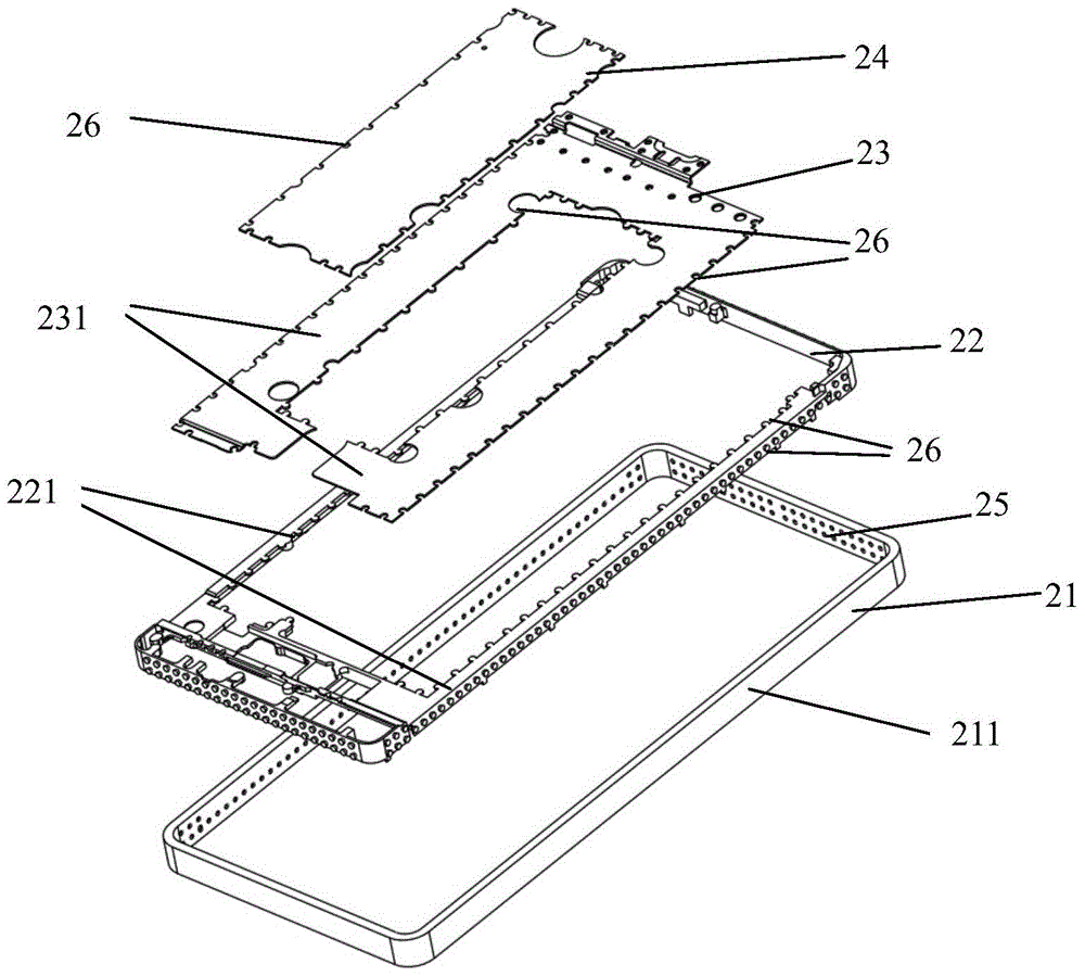 Appearance structural part applied to intelligent terminal products and manufacturing method thereof
