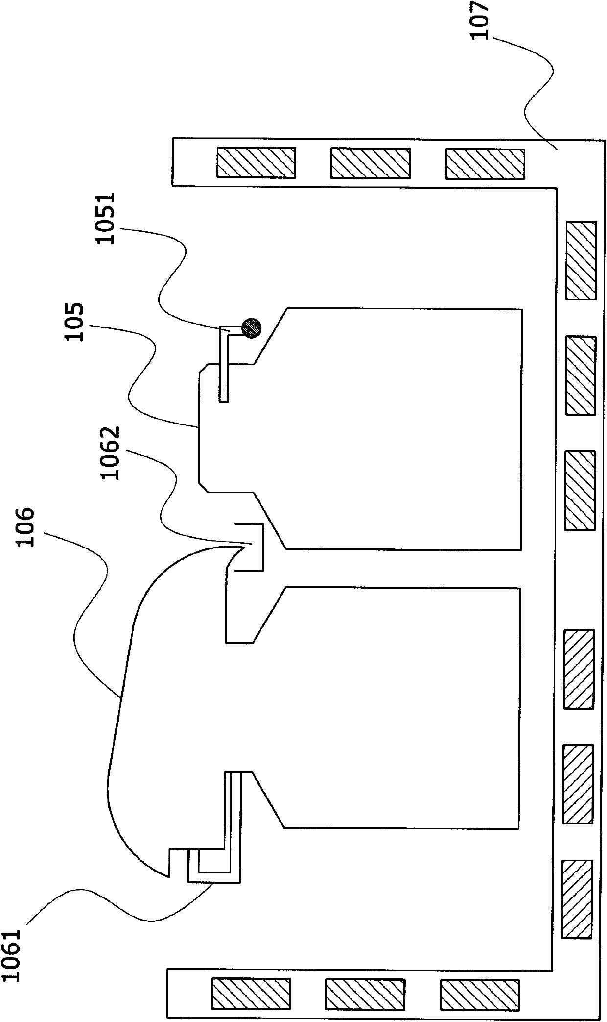 Wave tin-dipping soldering device and implementation method thereof