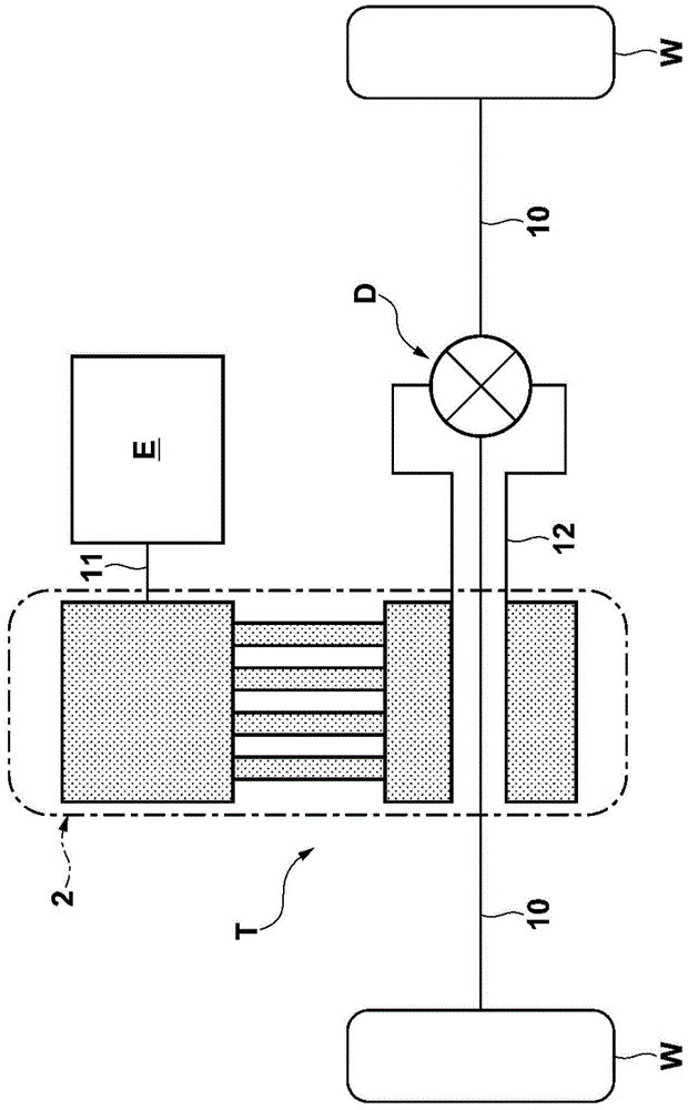 Vehicle power transmission device