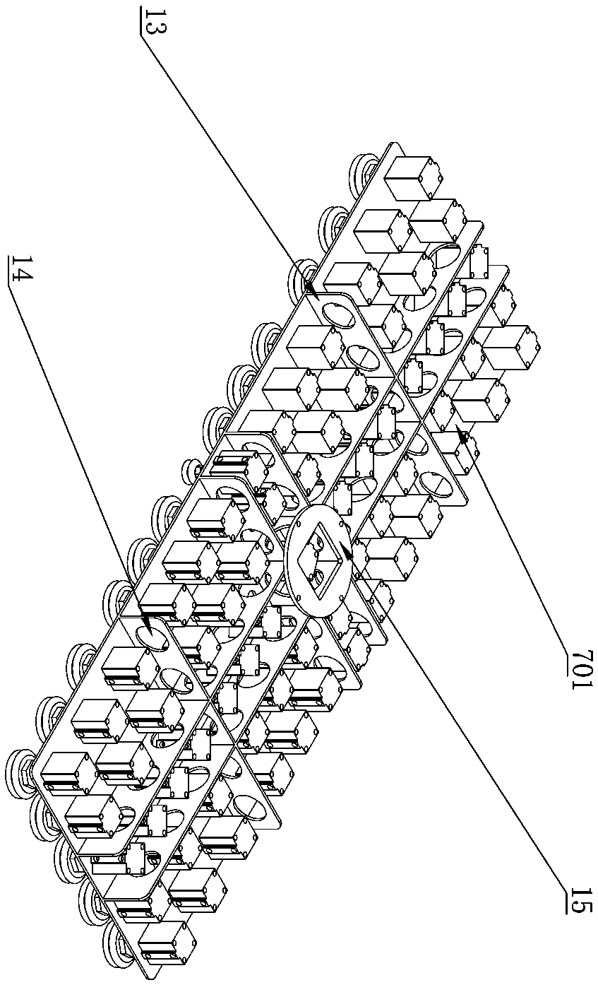 A laser cutting machine sorting robot and method for sorting parts thereof