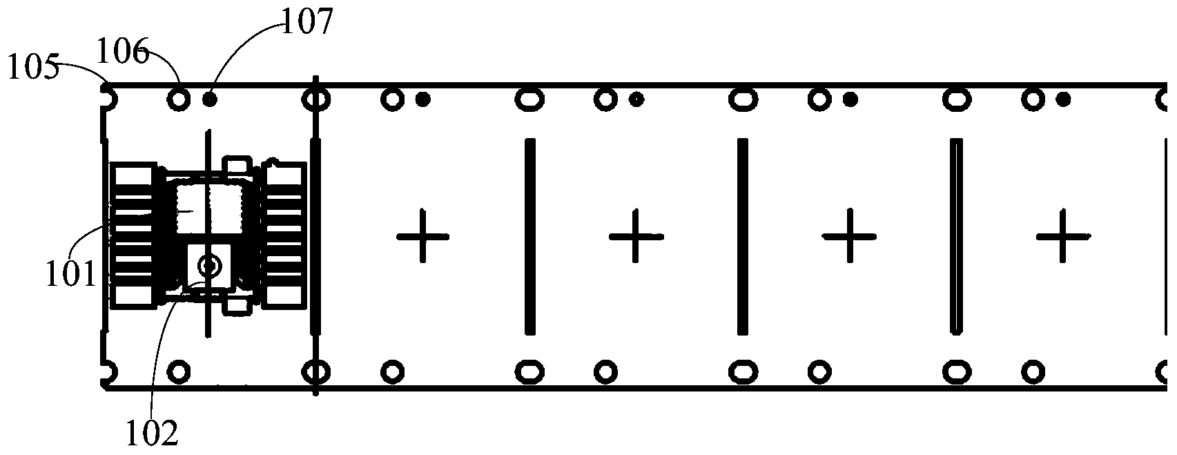 Tire pressure sensor packaging lead frame