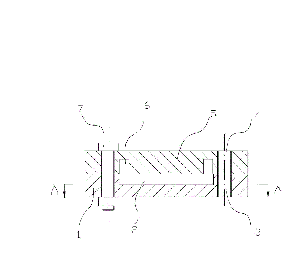 Mechanical shock test fixture for integrated circuit