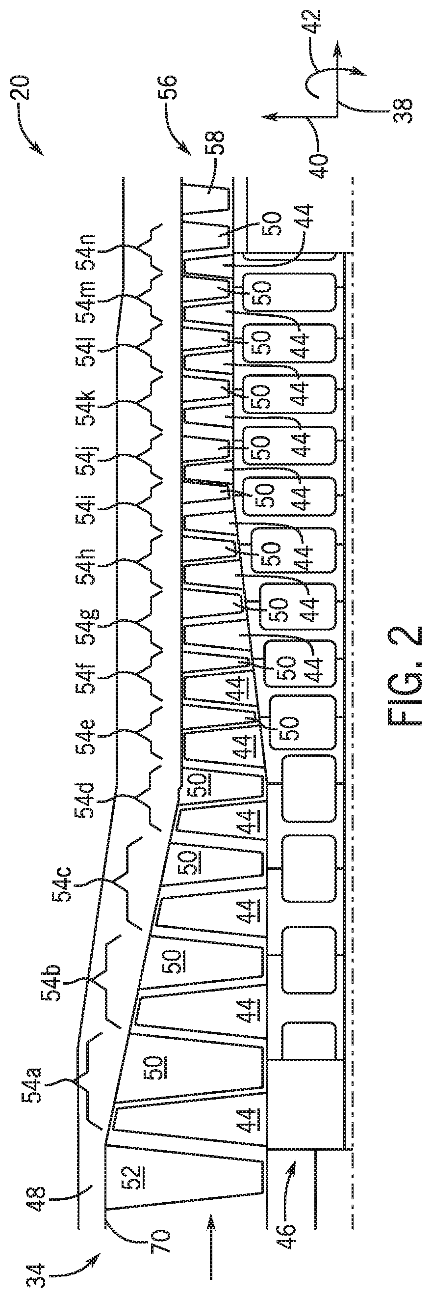 System and method for optical measurements in a rotary machine