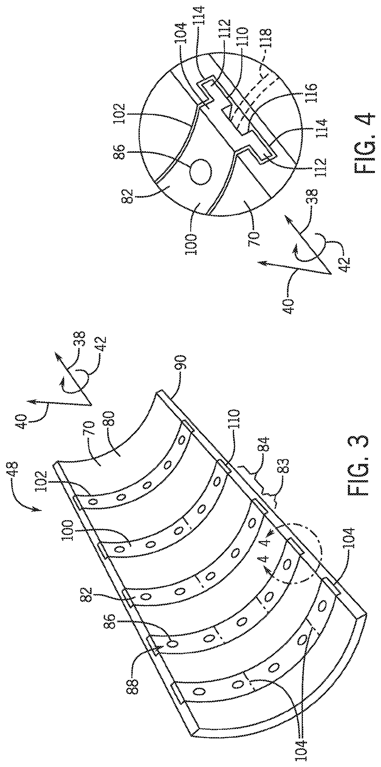 System and method for optical measurements in a rotary machine