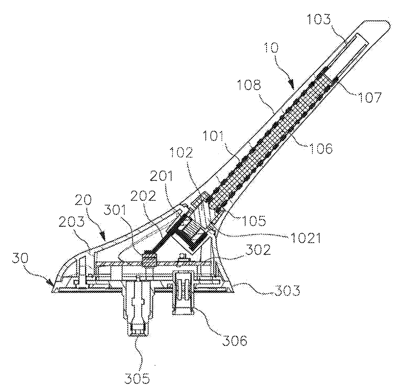 Small antenna apparatus for vehicle and manufacturing method thereof