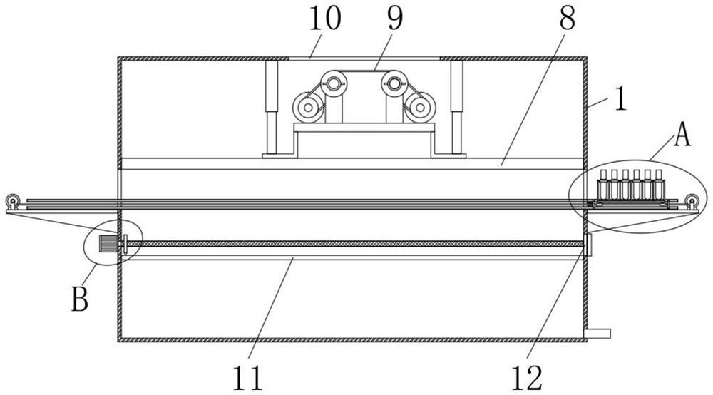 Novel urine sampling inspection structure for clinical detection of clinical laboratory