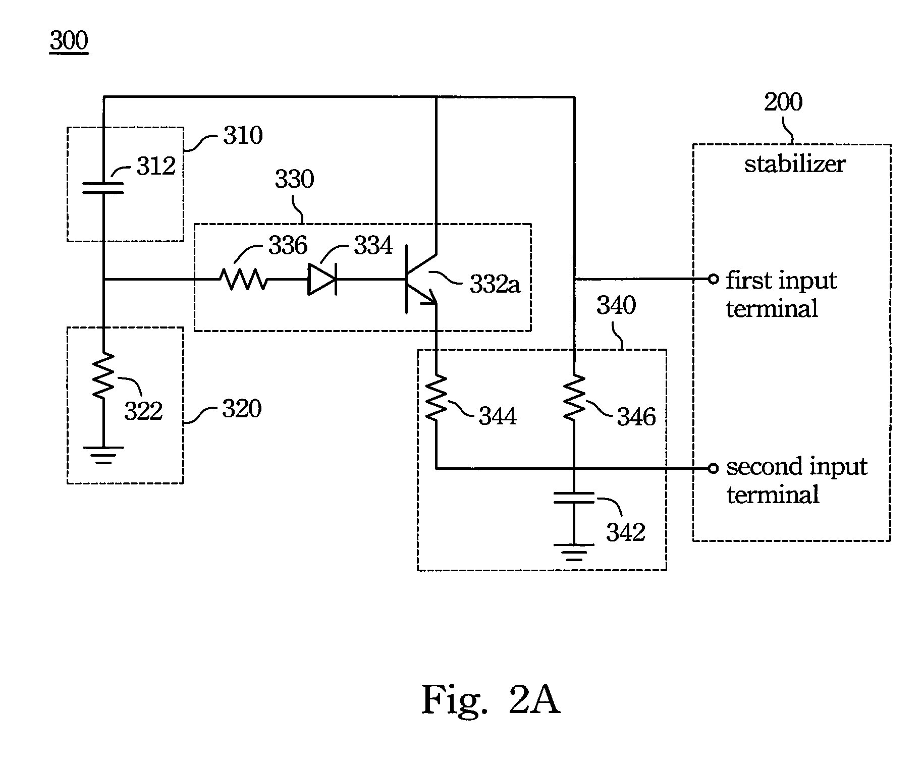 Electronic ballast device and operation method thereof