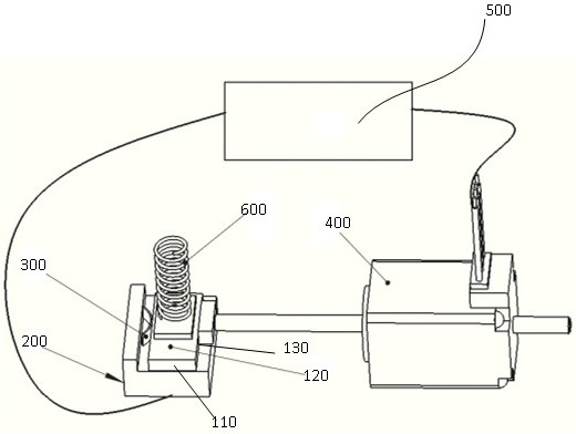 Point changing device and method for nonlinear crystal in laser