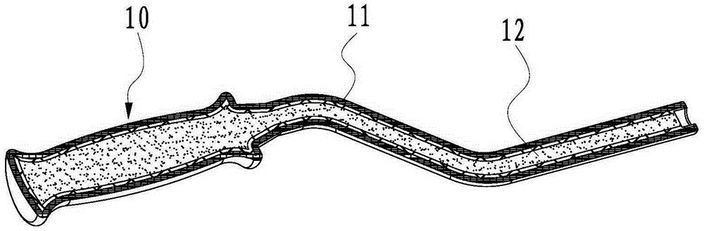 Centrifugal hollow forming method and device