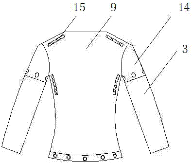 Cooling upper garment