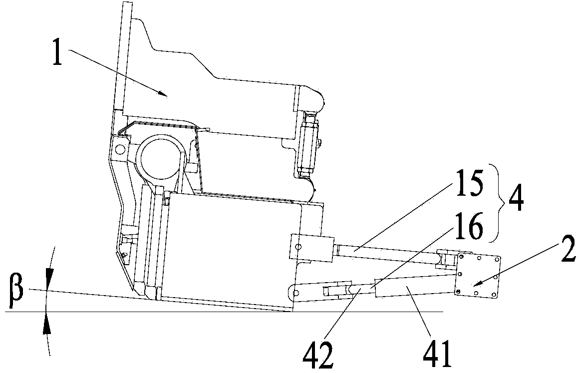 Ironing plate and spreading machine