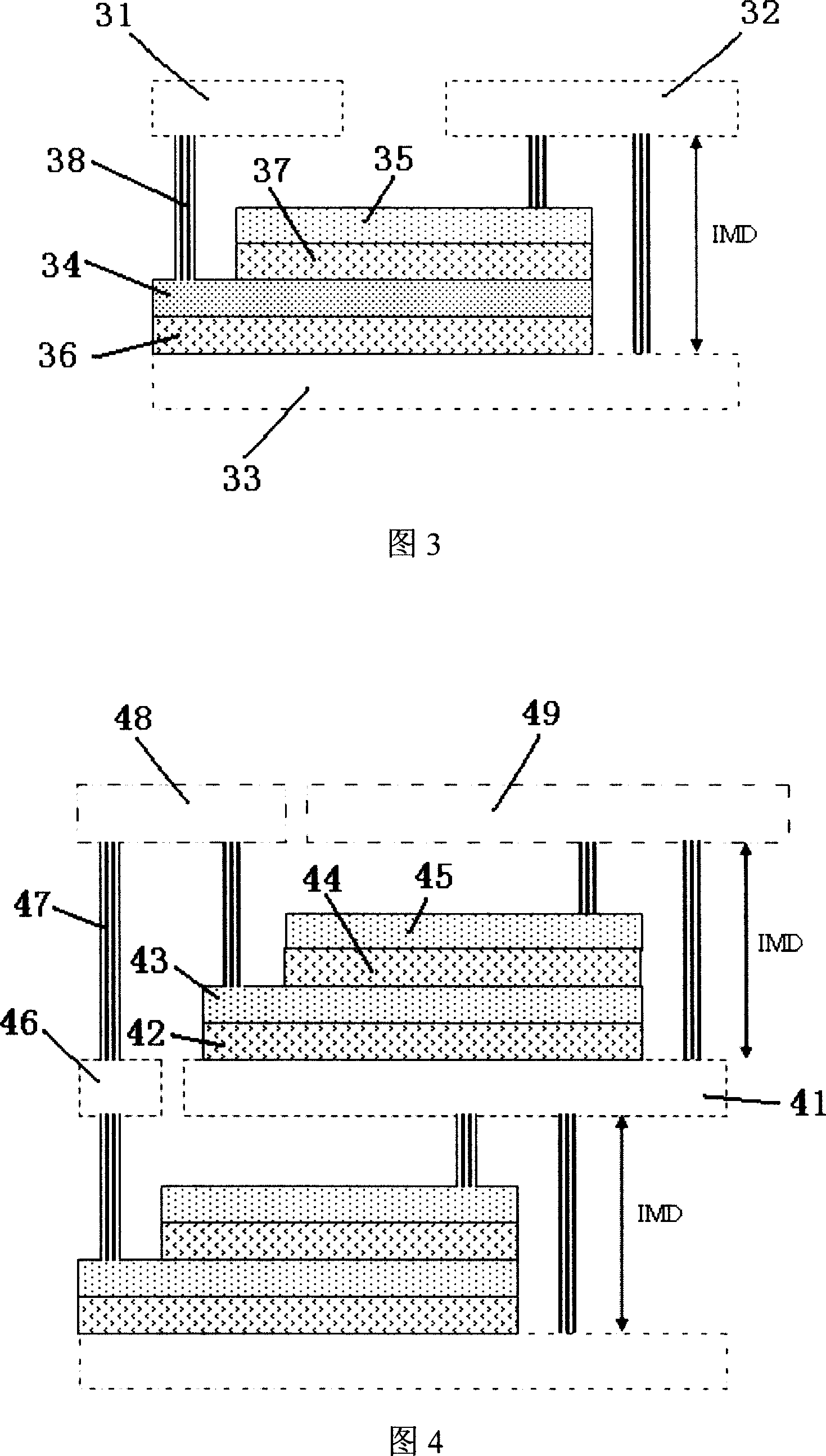 Semiconductor metal capacitor