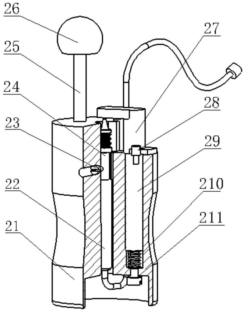 RV reducer planet carrier clamping ring groove machining precision measuring system and method