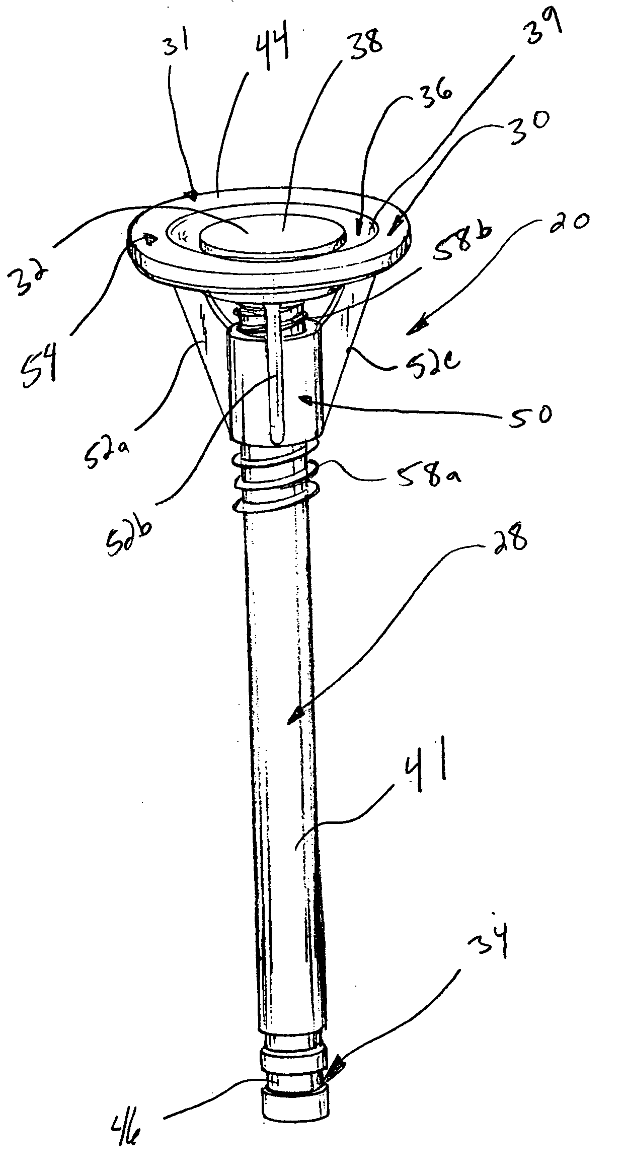 Coaxial poppet valve