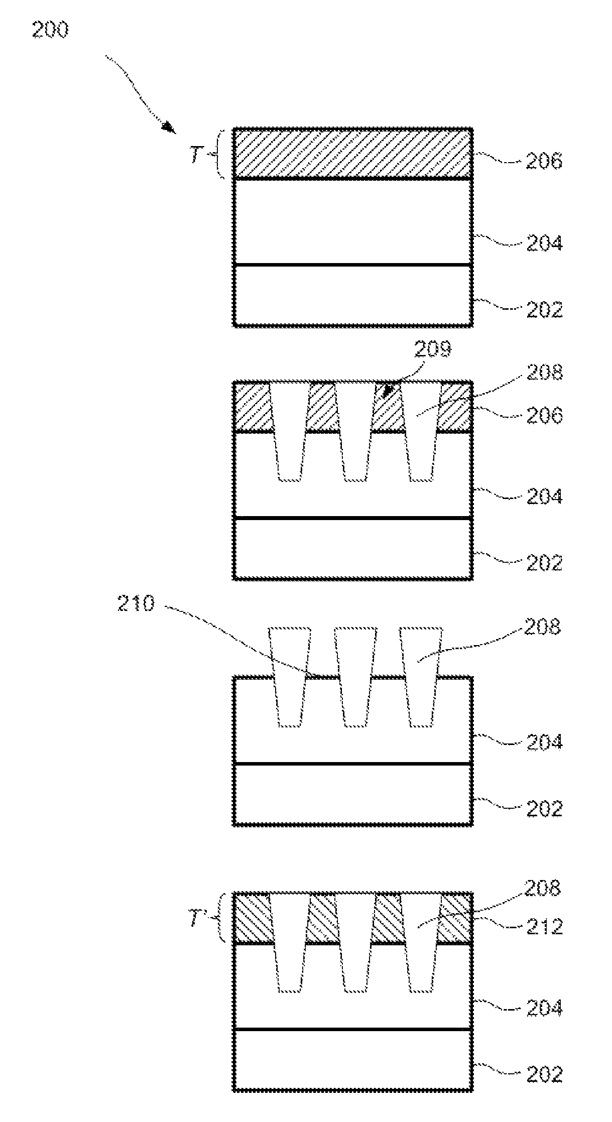 Method for forming a strained semiconductor structure