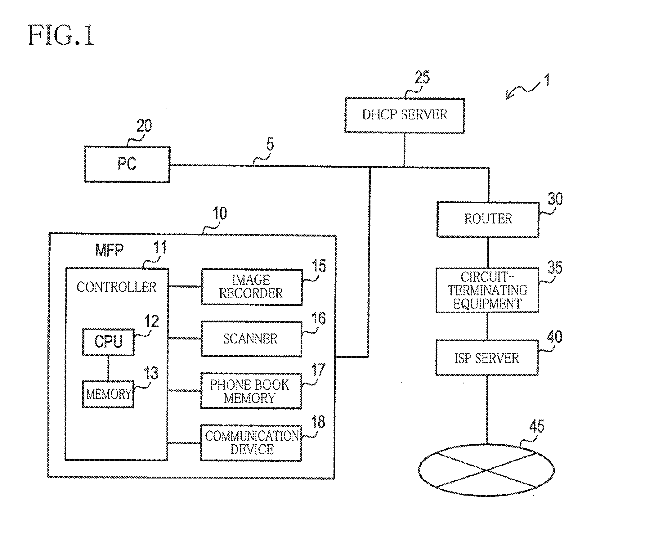 Information protecting apparatus