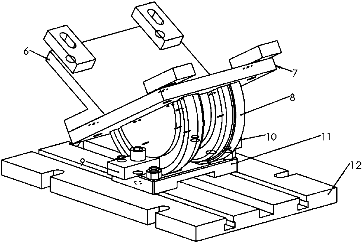 Stationary shoulder friction stir welding device and method for variable-angle fillet joints