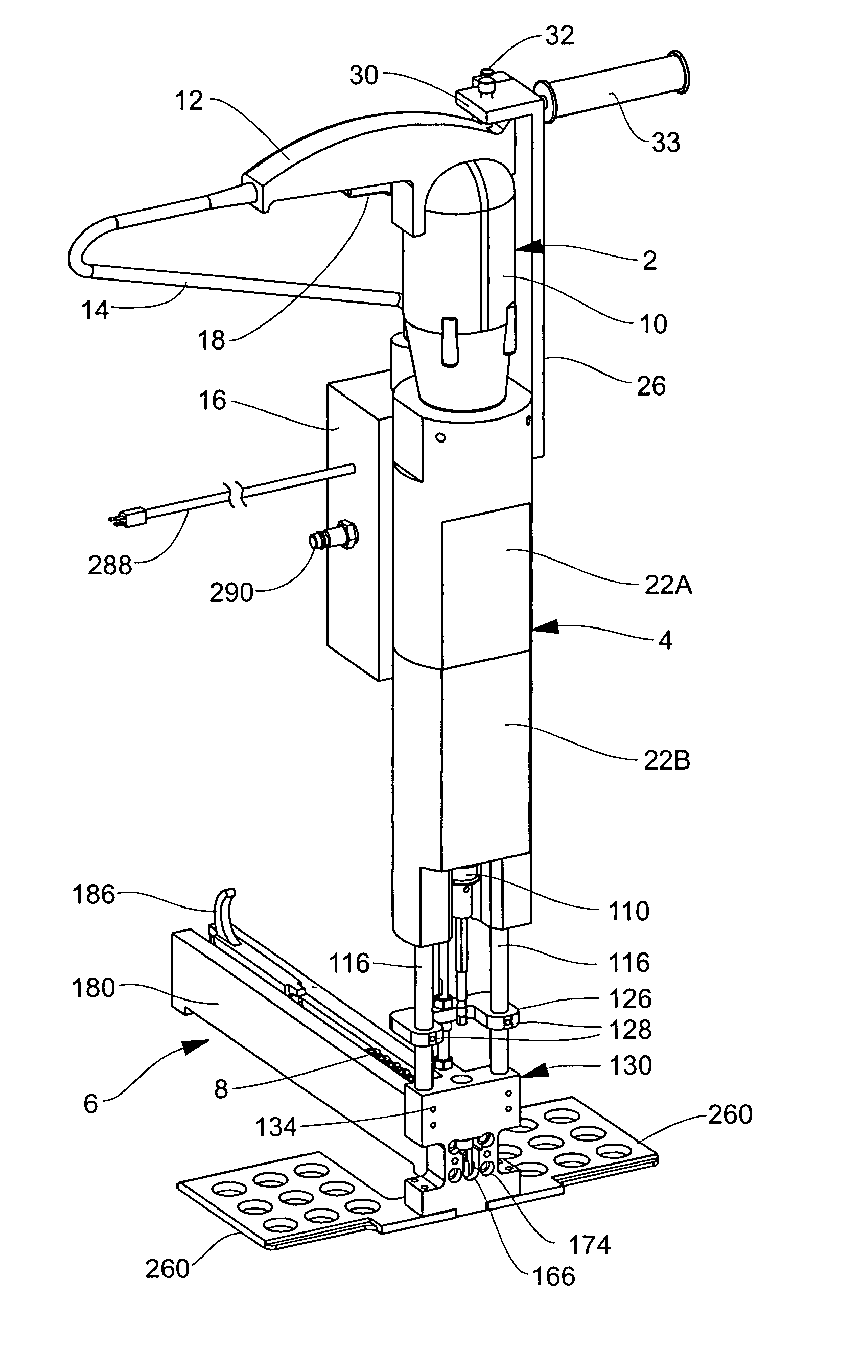 Apparatus and method for fastening together structural components