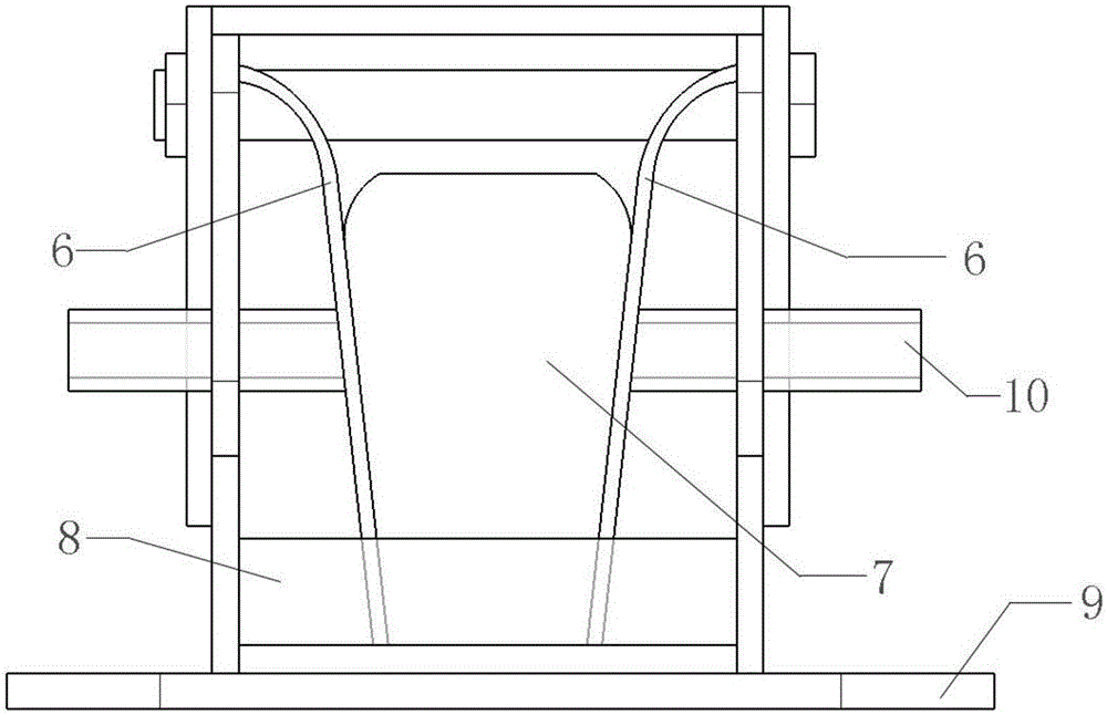 Medical plastic hose adhesive smearing machine and using method thereof