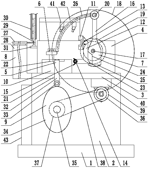 A pressing device