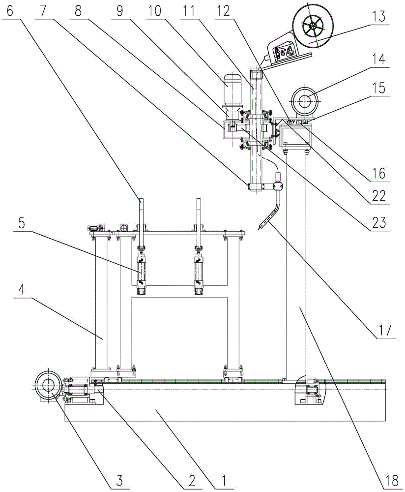 An automatic welding equipment for automobile radiator head