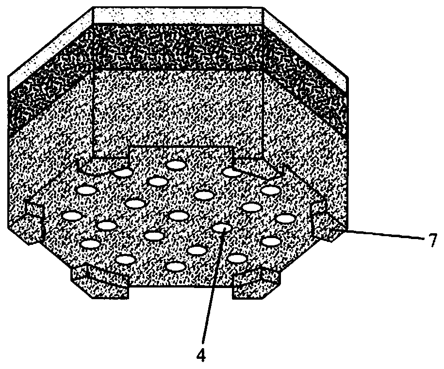 A kind of photocatalysis and biological purification integrated ecological bank protection block and preparation method thereof