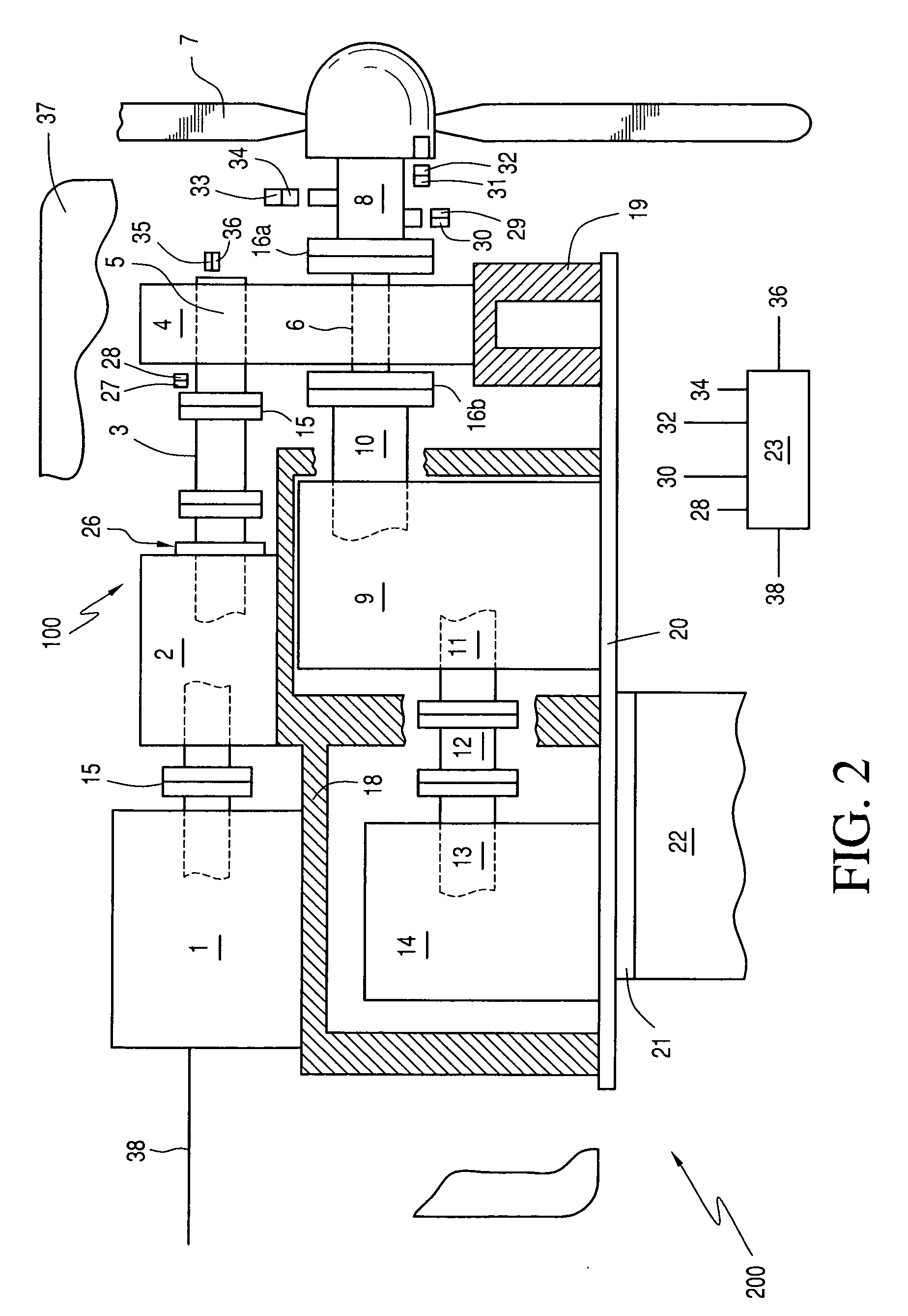 Auxiliary drive/brake system for a wind turbine