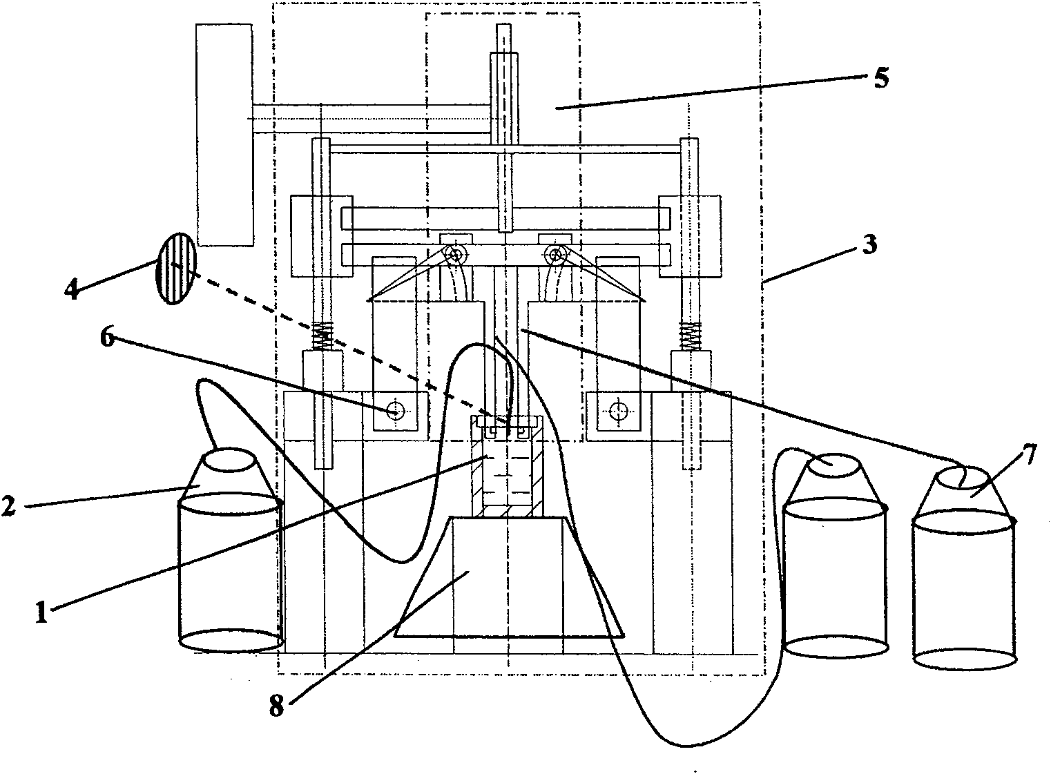 Dual-roller thin-belt casting rolling analog equipment as well as usage and control method thereof