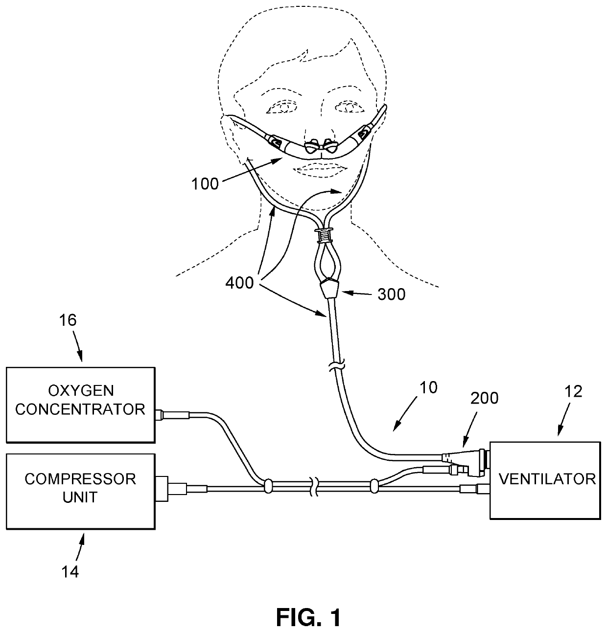 Patient interface with integrated jet pump