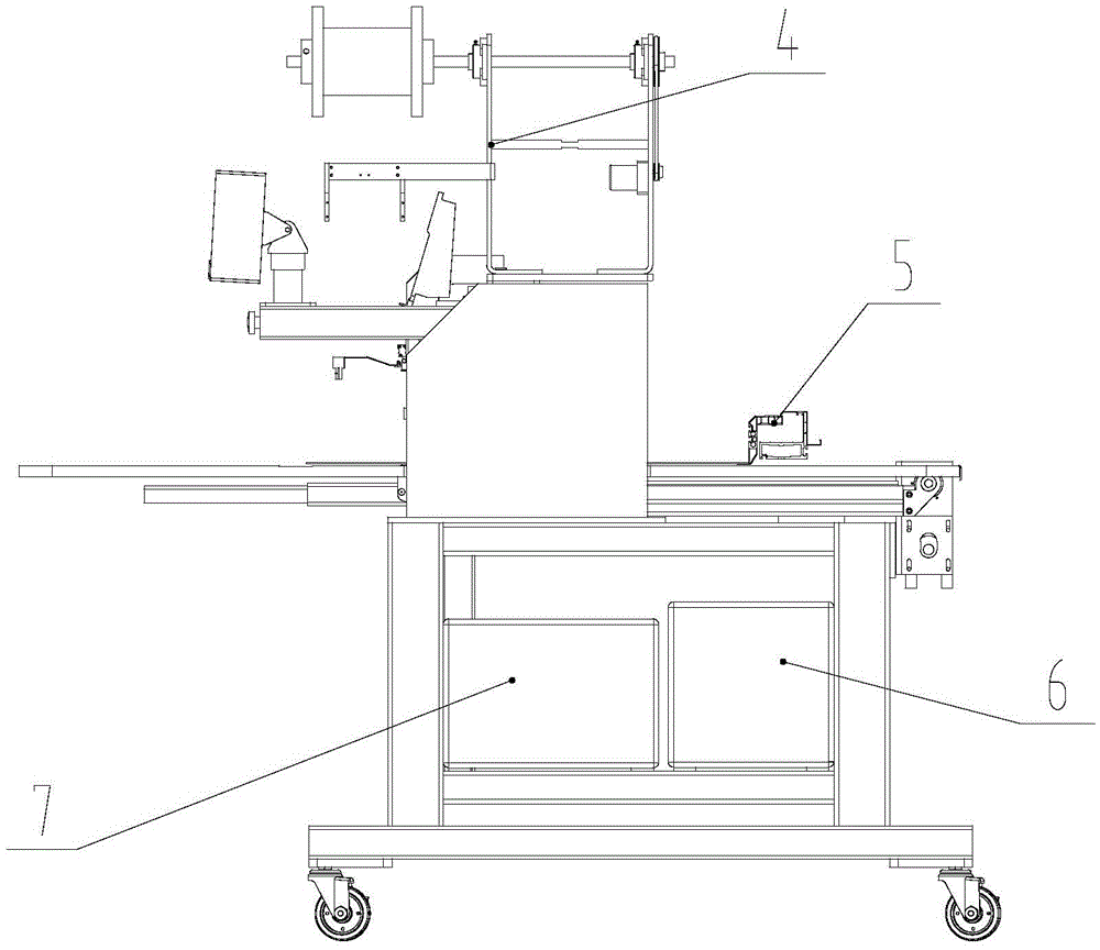 Full-automatic wiring machine