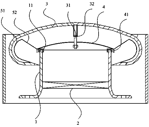 Anti-sand-wind ventilator and railway train