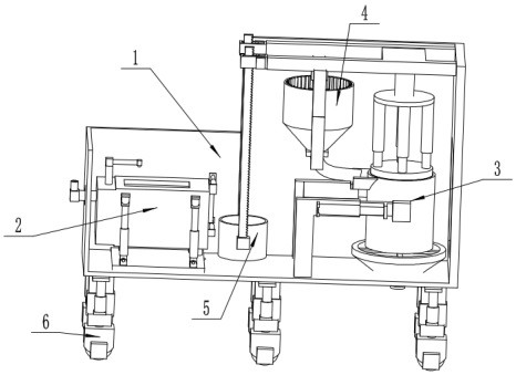 A kind of potato flour production equipment