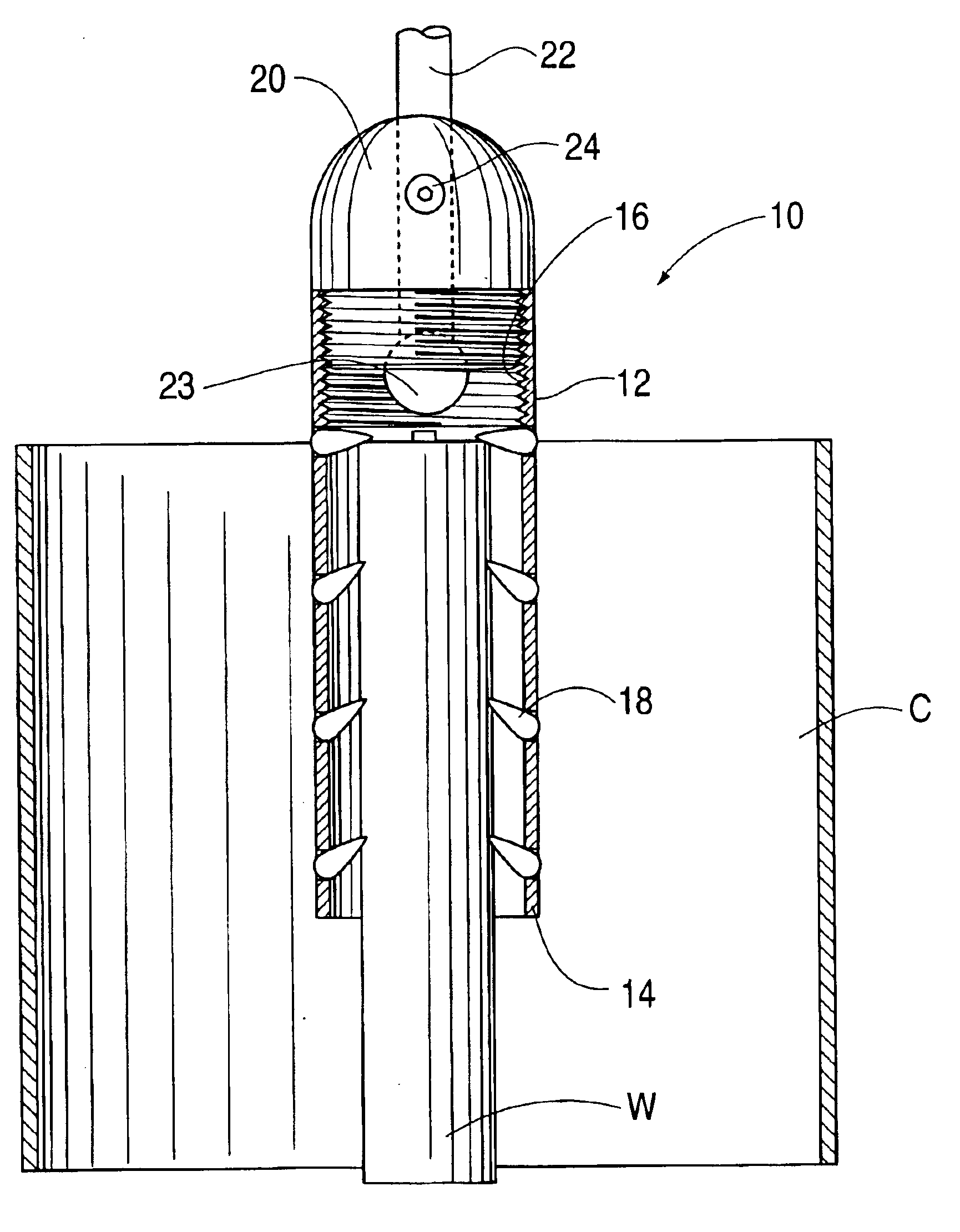 Cable clamping apparatus and method