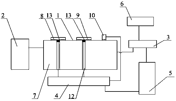 A kind of igbt power module chip temperature calibration device and its temperature correction method