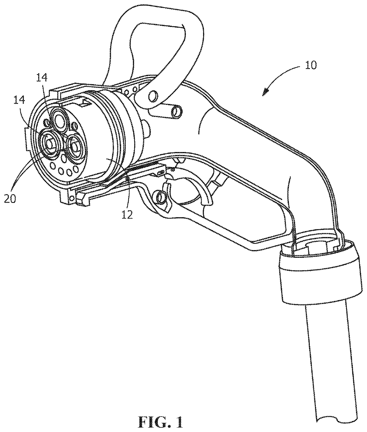 Isolated temperature sensing for hems contacts