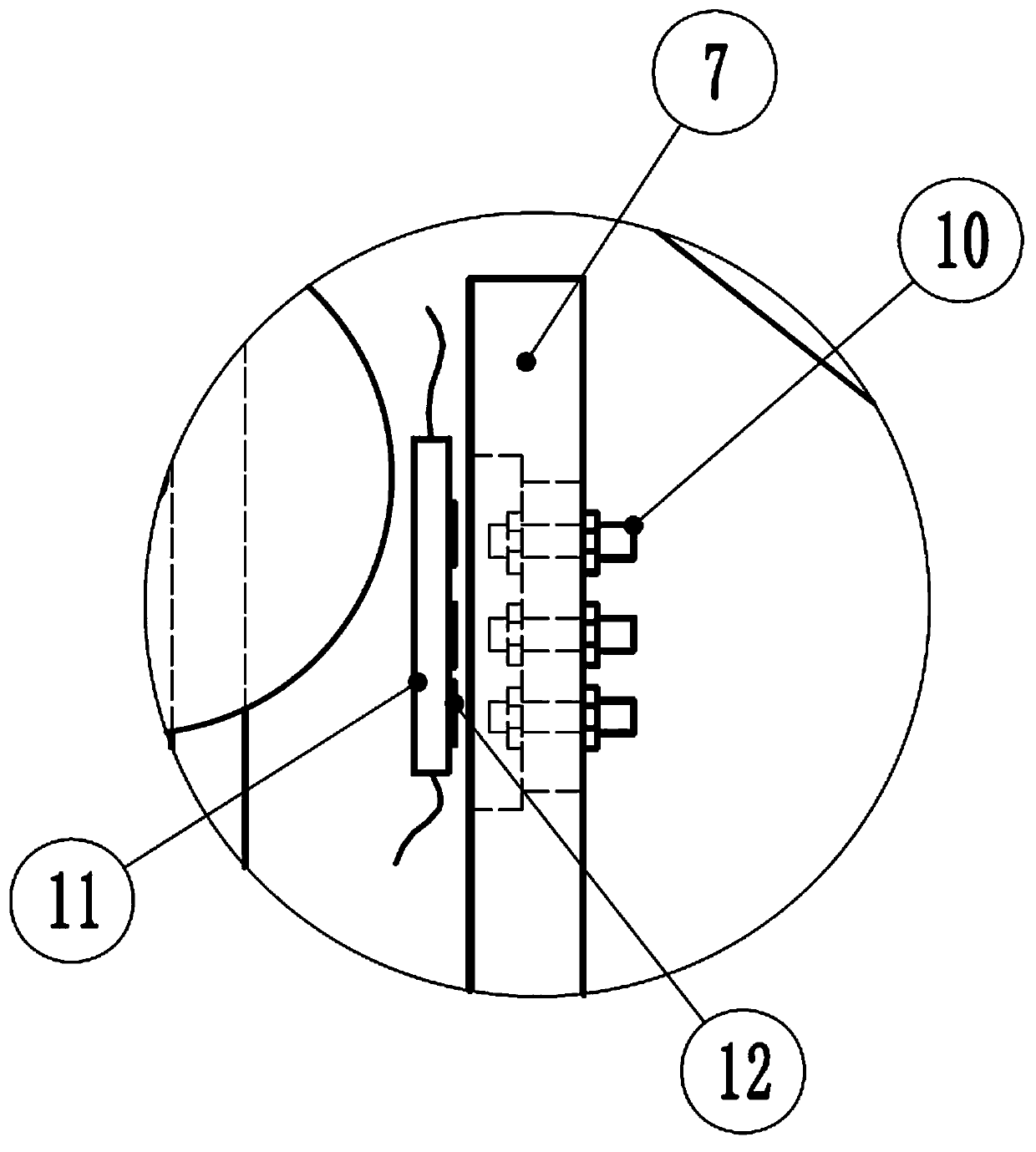 Correction auxiliary system and correction adjustment method for weightlifting training device