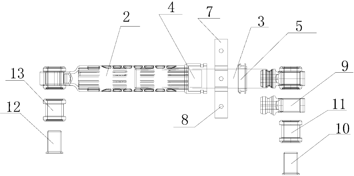 Shock absorber and washing machine with same