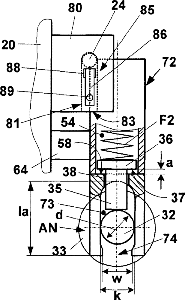 Compaction device for a spinning machine