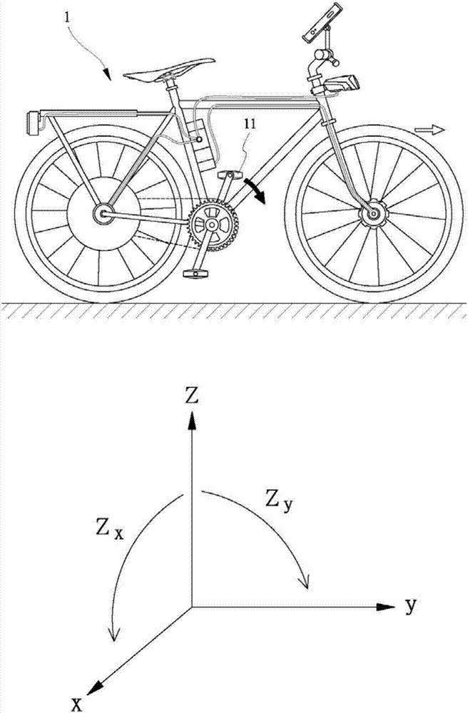 Control system of booster bike