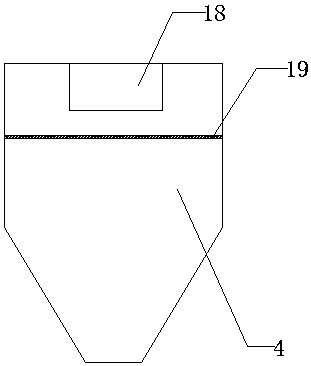 Sewage plant sludge treatment device