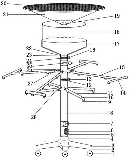 A Sprinkler Irrigation Machine Capable of Collecting Rain and Compensating Irrigation