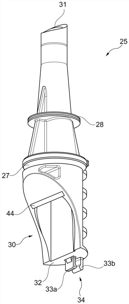 Fiber Channel Mechanism for Free End Spinning Device with Locking Connection